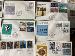 Cyprus first day covers 16 items Ref A1913