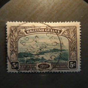 British Guiana 154  1898   5c  VF used