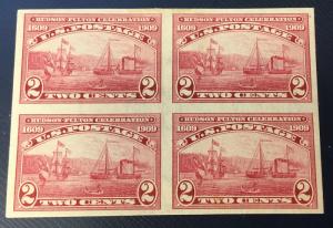 U.S.  Scott # 373  Bk. of 4   Mint    /  PL-3