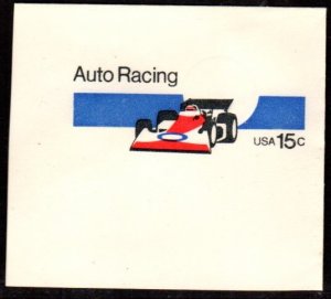 #U587 Auto Racing Cut Square FC - Mint