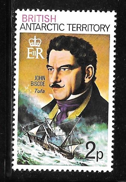 B.A.T. 48: 2p John Biscoe (1794-1843), MH, VF