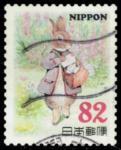 Japan #3783c Rabbit with Mailbag; Used