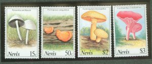 Nevis #552-55 Mint (NH) Multiple