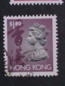 ​HONG KONG-1992-7- SC# 630//618 QUEEN ELIZABETH II USED SET VERY FINE