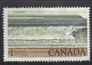 CANADA SC# 726 USED $1 1977-82   SEE SCAN