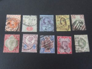 United Kingdom 1887 Sc 111,113-8,120-22 FU