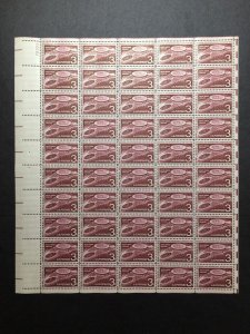 US, 1104, BRUSSELS, FULL SHEET, MINT NH, 1950'S COLLECTION