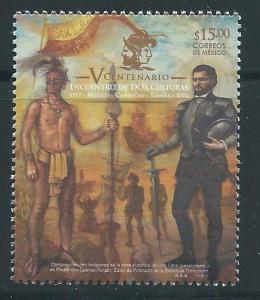 Mexico 3085 500th European Encounter single MNH