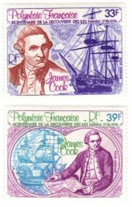 French Polynesia #C154-55 MNH ship