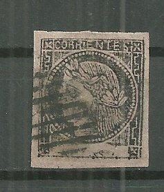 1875 Corrientes (Argentina)  #7a  Ceres used