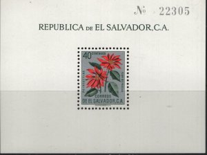 SALVADOR 718  MNH SOUVENIR SHEET