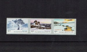 Australia: 2020,  Australian Alps, self-adhesive booklet stamps, MNH