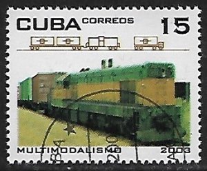 Cuba # 4307 - Transport / Train - unused / CTO....{R12}