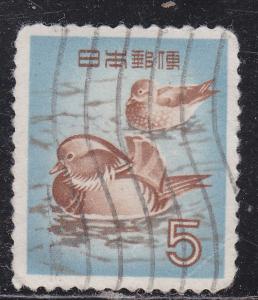 Japan 611 Mandarin Ducks 1955