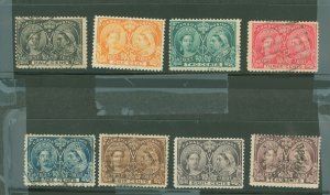 Canada #50-57 Used Single (Jubilee) (Queen)