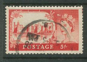 Great Britain QE II  SG 537a  VFU  De La Rue printing