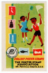 (I.B) Cinderella Collection : Collect Poster Stamps Label