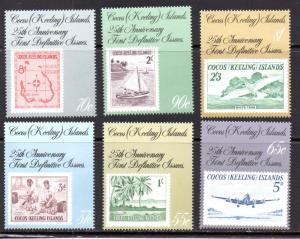 Cocos Islands 177-182 MNH