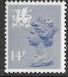 Great Britain-Wales # WMMH23  14p QE II    (1) Mint NH