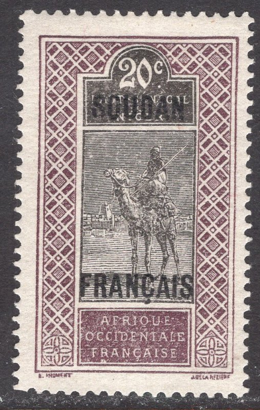 FRENCH SUDAN SCOTT 30