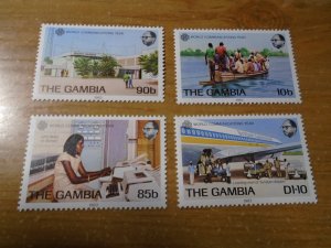 Gambia  #  484-87  MNH