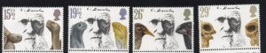 Great Britain Sc 965-968 1982 Charles Darwin stamp set mint NH