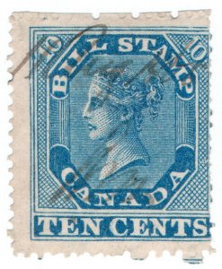(I.B) Canada Revenue : Bill Stamp 10c