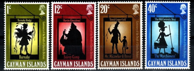 Cayman Islands #258-61 MNH