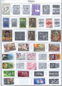 PORTUGAL 1958-1972 198 STAMPS SCV $59.00++