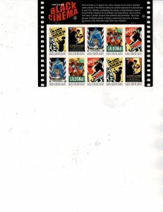 Black Cinema 42c US Postage Half-Sheet #4336-40 VF MNH