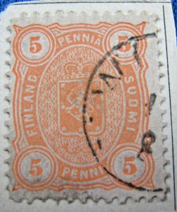 FINLAND 1881  -  SCOTT # 26  - USED                (EHF4)