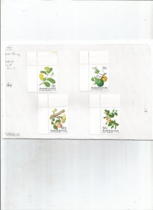 BOPHUTHATSWANA - 1991 - Edible Wild Fruit - Perf 4v Set - Mint Light Hinged