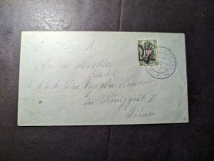 1940 Russia Cover to Koniggratz Germany Bohemia Moravia Czechoslovakia