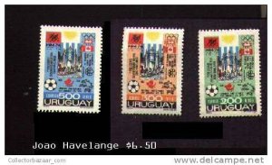 URUGUAY MHN STAMP TOPIC WORLDCUP WC GERMANY 1974