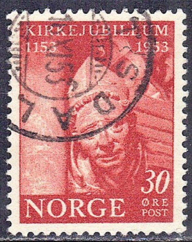 NORWAY SC# 330 *USED* 30o  1953  SEE SCAN