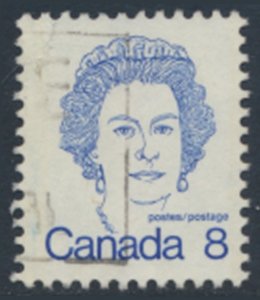 Canada  SC# 593  SG 705 Used perf 12 x 12½   see  details & scans