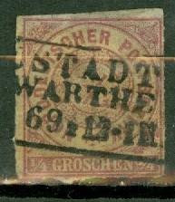 Germany North German Confederation 1 used CV $15