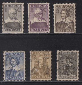 Netherlands Antilles #110, 111, 114, 115, 117, 119  VF, Used, $15.25 ... 4210086