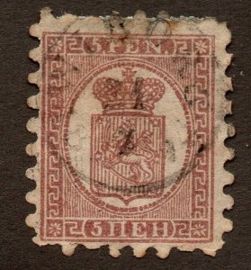 Finland (1866) - Scott # 12,  Used