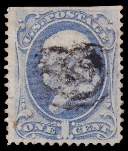 United States Scott 156 (1873) Used G, CV $5.75 W