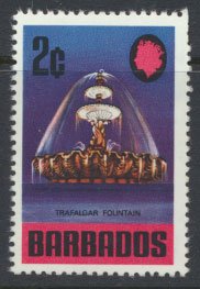 Barbados  SG 400 SC# 329 MNH  Trafalgar Fountain 1970 see scan