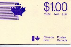 Canada 586b MNH complete booklet