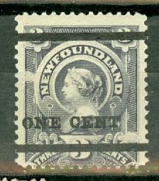 Canada Newfoundland 75 mint CV $90