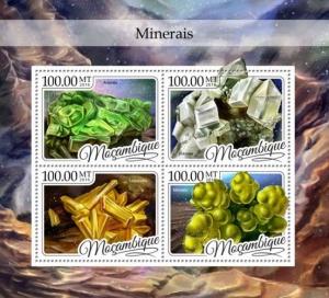 Mozambique Minerals Nature MNH stamp set