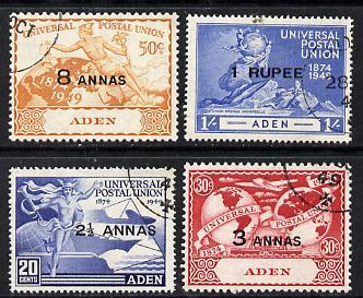 Aden 1949 KG6 75th Anniversary of Universal Postal Union ...