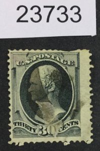 US STAMPS #165 USED LOT #23733