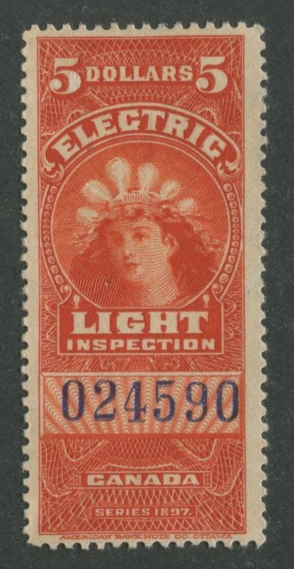 CANADA REVENUE FE16a MINT F/VF