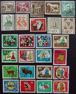 Packet, Germany, 97 Different Semi-Postals, B93 // B718