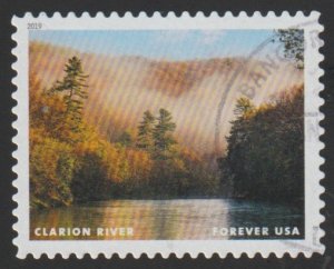 SC# 5381l - (55c) - Wild & Scenic Rivers: 12 of 12 - Used Single Off Paper