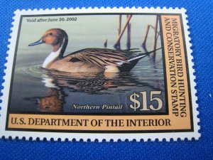 UNITED STATES 2001 DUCK STAMP - Scott #RW68    MNH